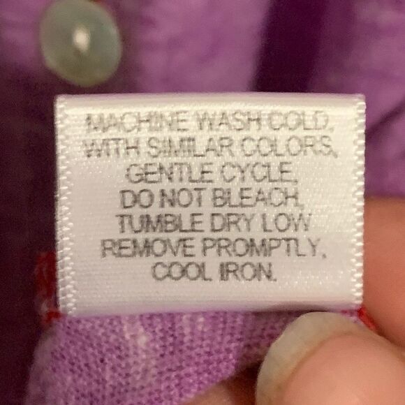 Josie Natori Button Down Blouse Top Dragon Sm - Picture 7 of 8